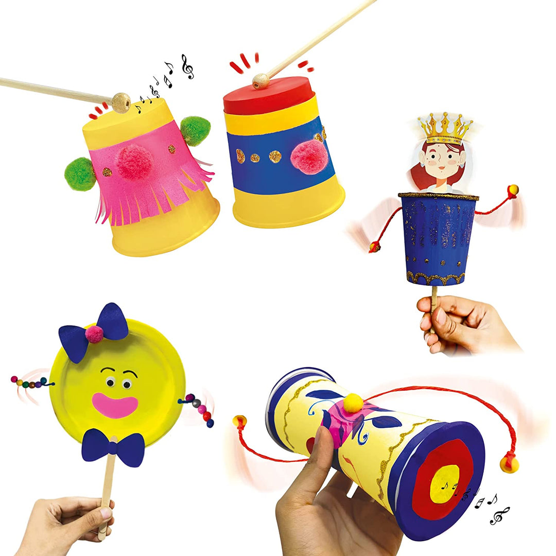 Webby DIY Musical Toys Art and Craft Activity Kit
