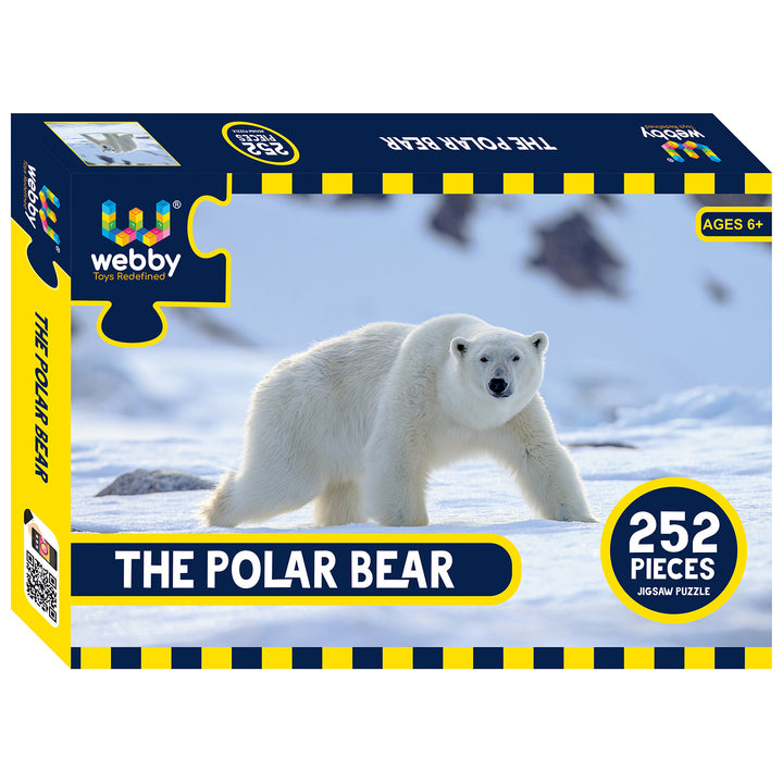 Webby The Polar Bear Jigsaw Puzzle, 252 pieces