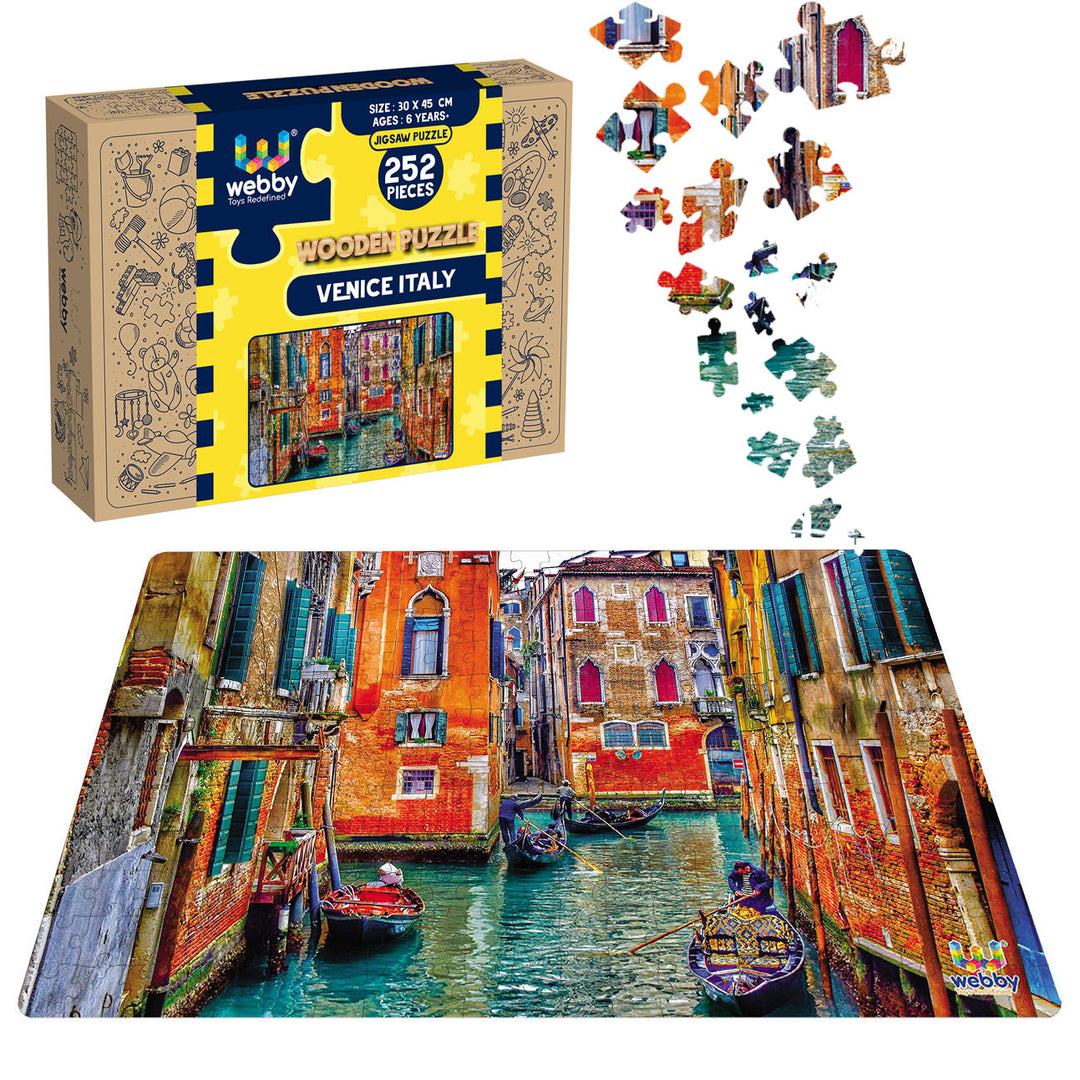 Webby Venice, Italy Jigsaw Puzzle, 252 pieces