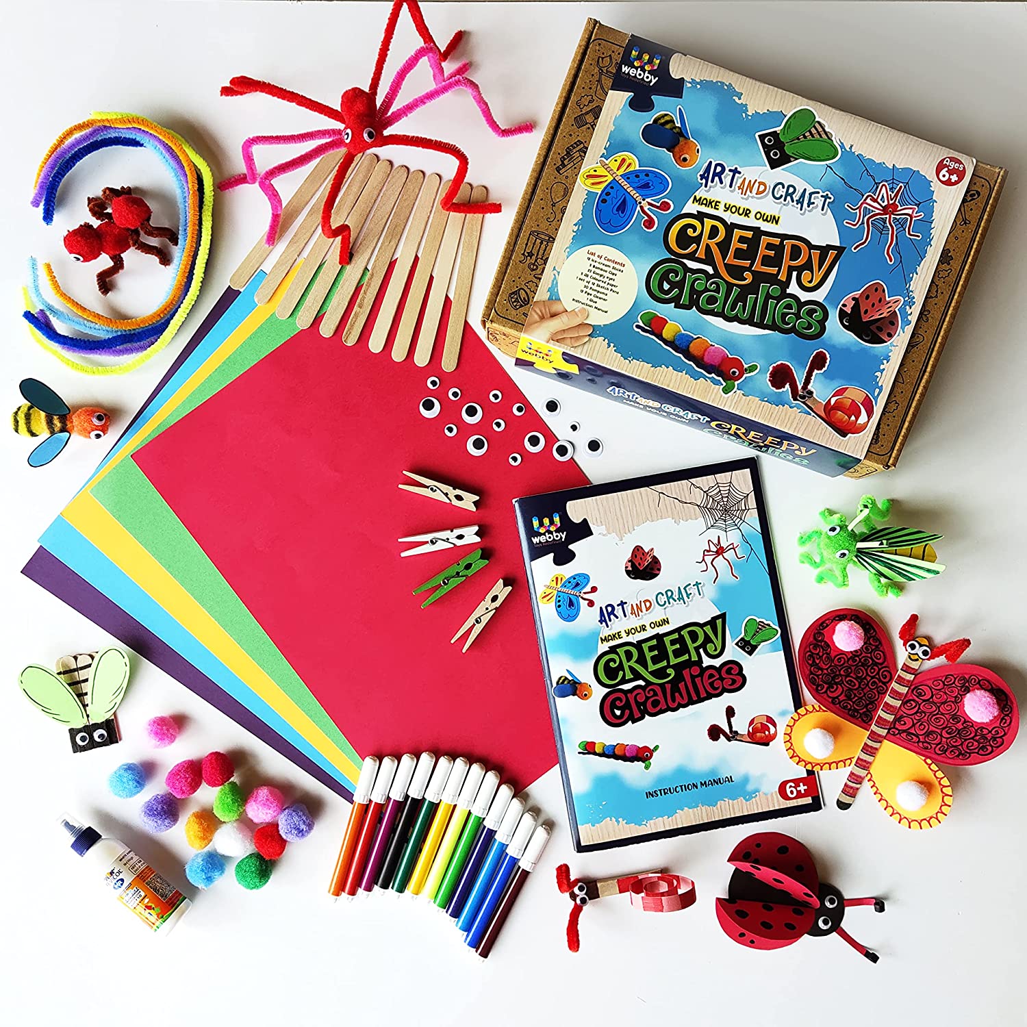 Webby DIY Art and Craft Fan Craft Activity Kit – Webby Toys