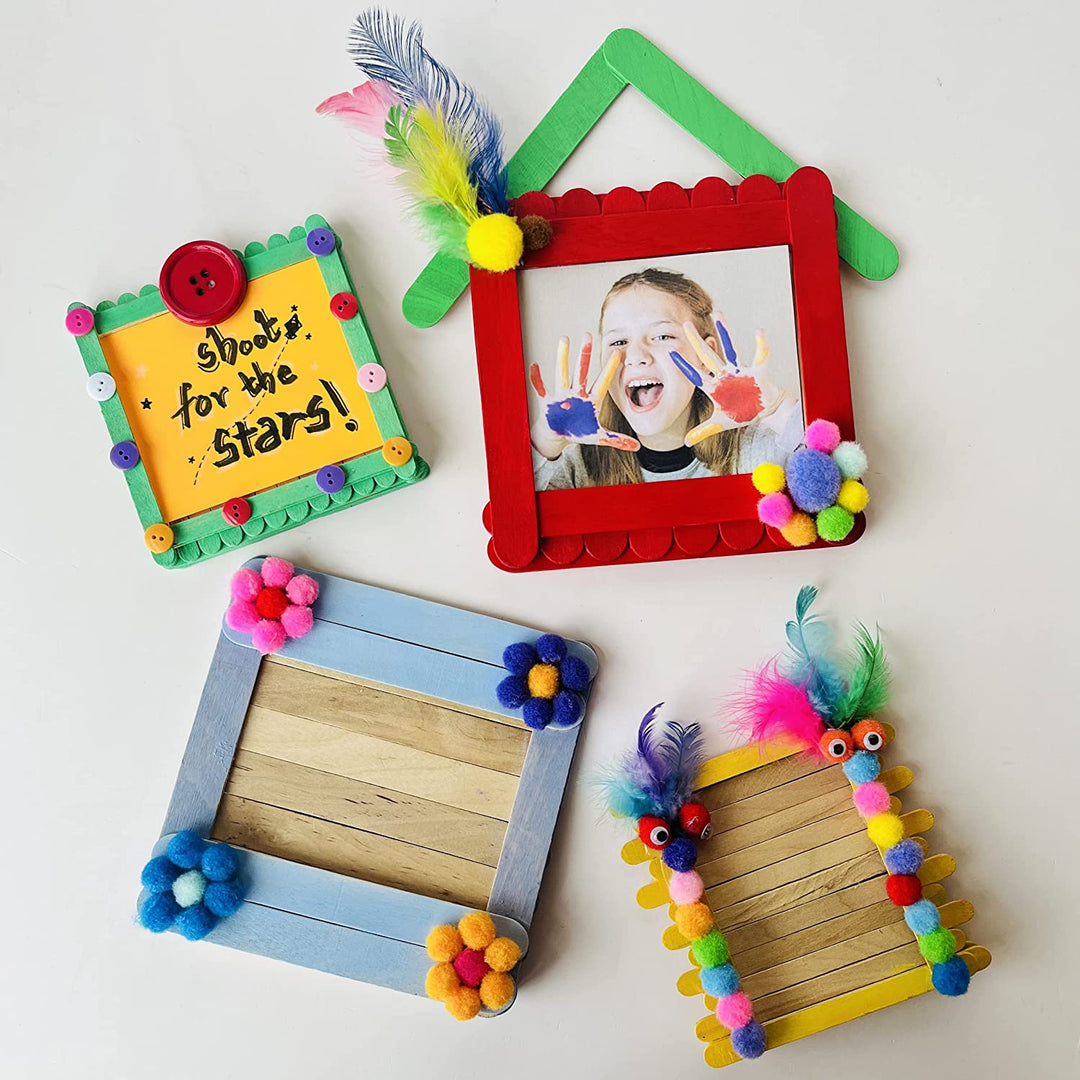 Webby DIY Art and Craft Wooden Photo Frame