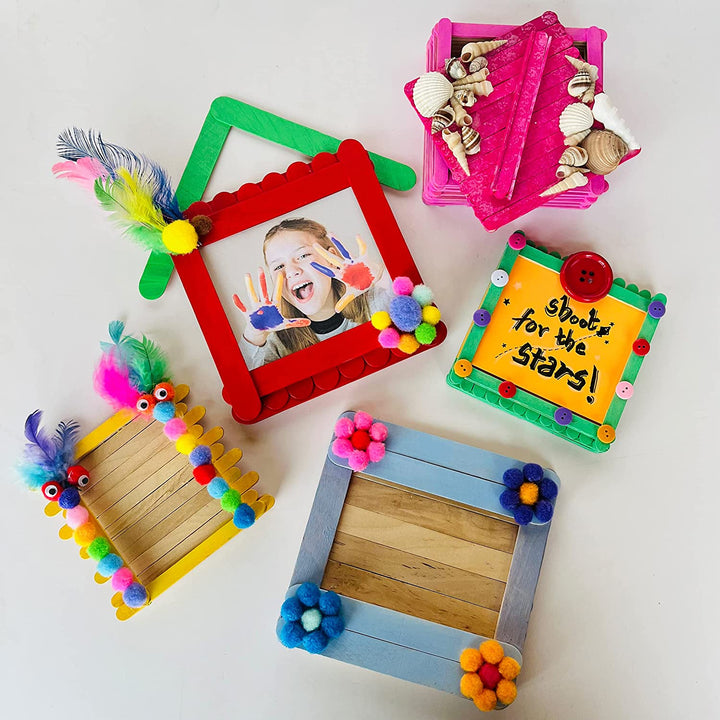 Webby DIY Art and Craft Wooden Photo Frame