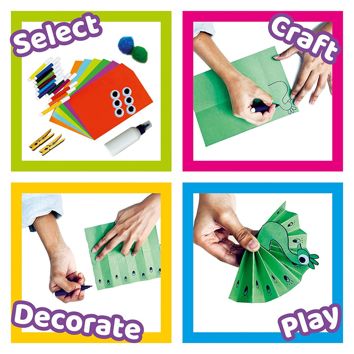 Webby DIY Art and Craft Fan Craft Activity Kit