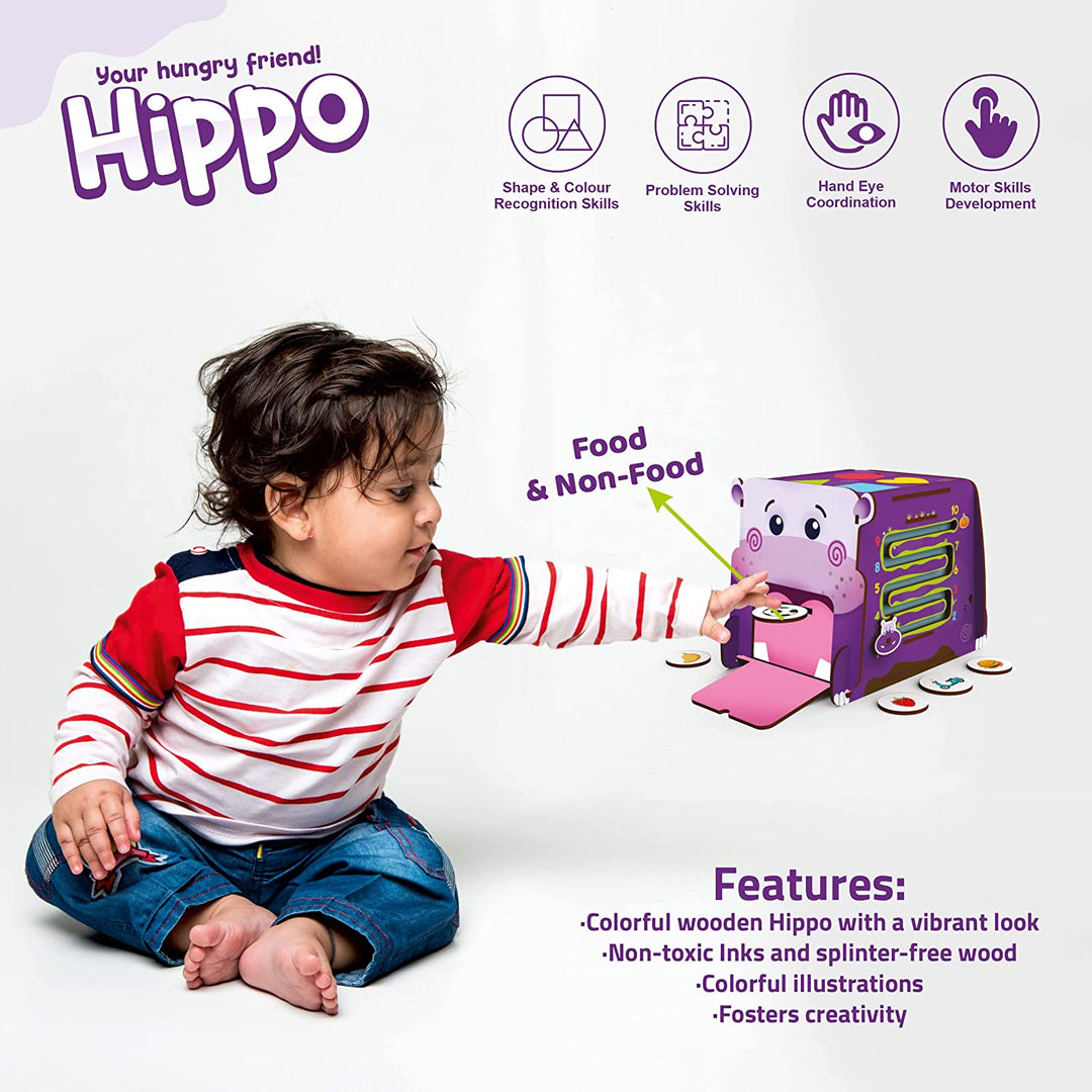 Webby Hippopotamus Game Educational Early Development Activity Toy