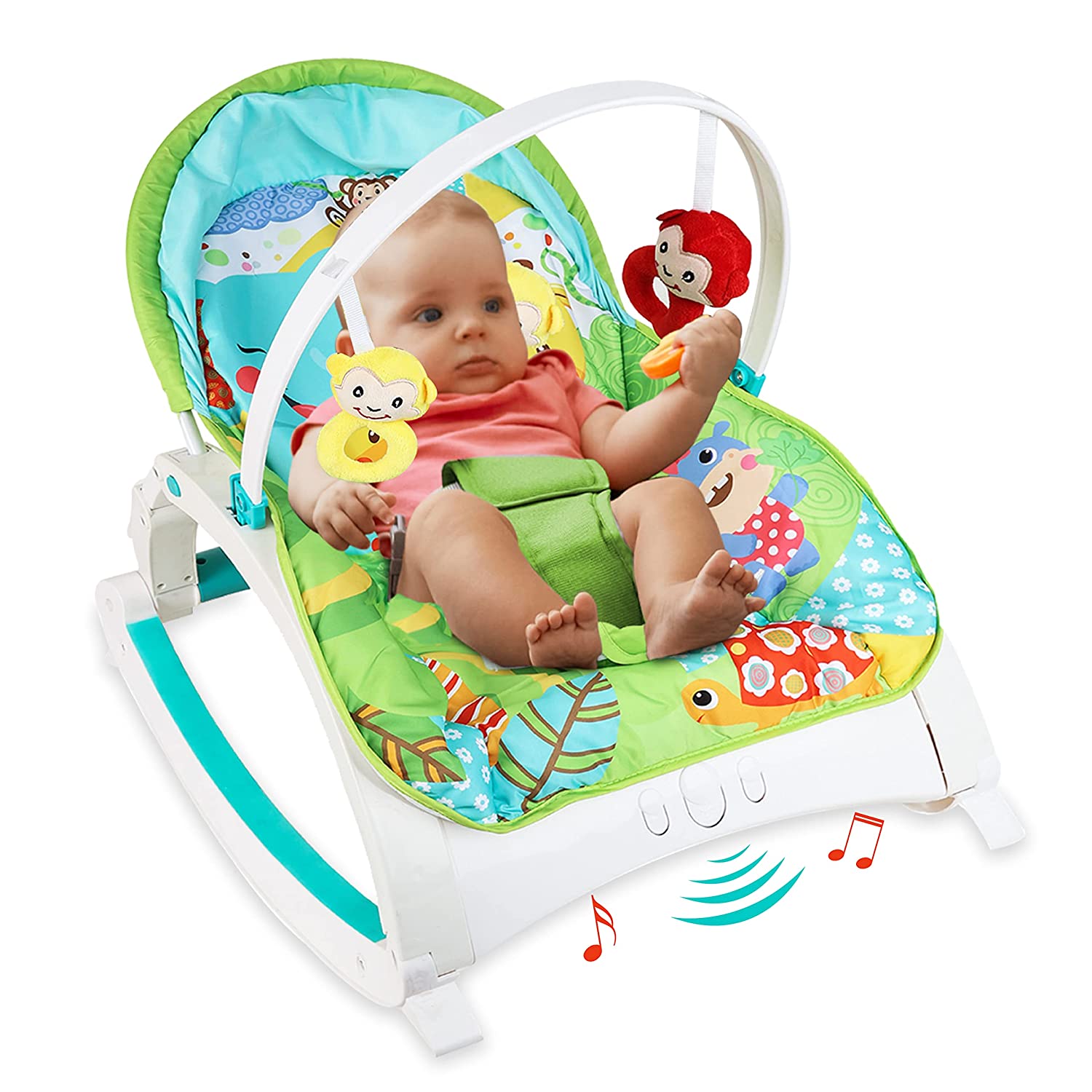 Webby Newborn to Toddler Portable Baby Rocker – Webby Toys