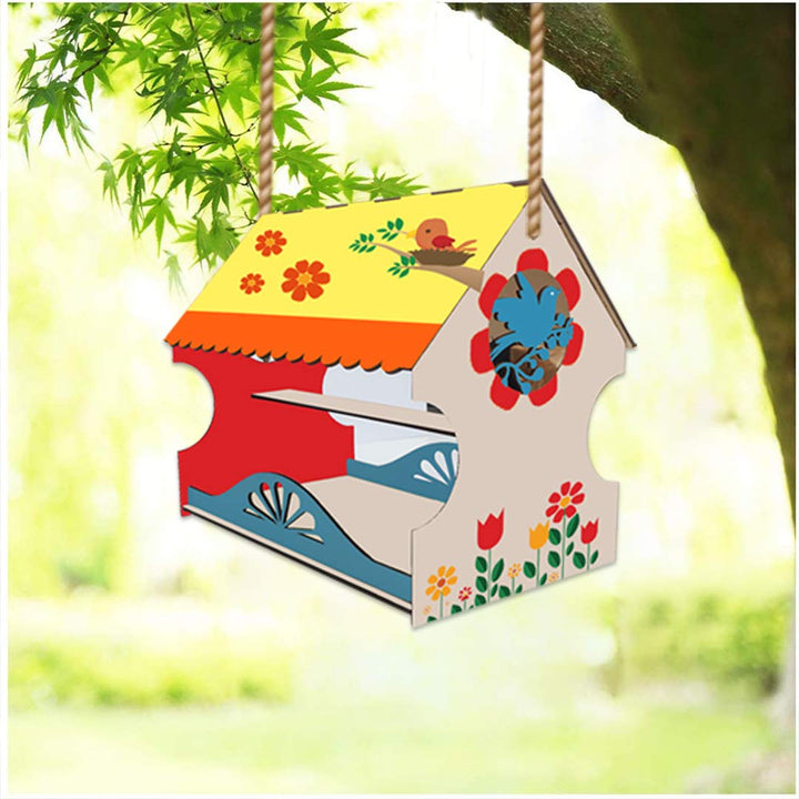 Webby DIY Wooden Build & Paint My First Bird House