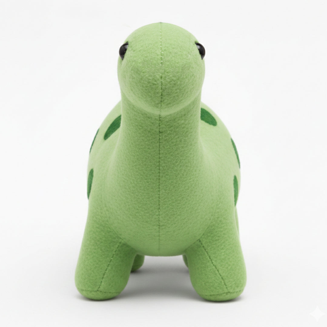 Webby Green Soft Dinosaur Plush Stuffed Toy for Kids and Adults