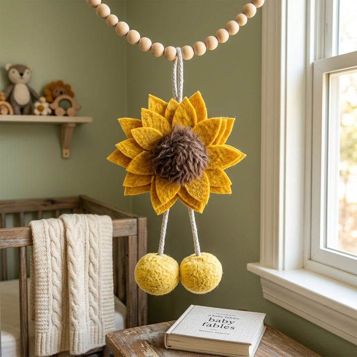 Webby Plush Keychain Sunflower Soft Toy | Stuffed Animal for Kids and Adults - 1 Piece
