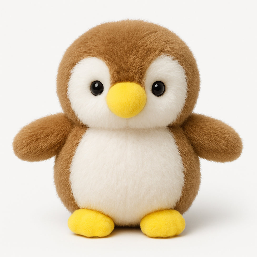 Webby Plush Penguin Soft Toy with Keychain | Stuffed Animal for Kids and Adults - 1 Piece