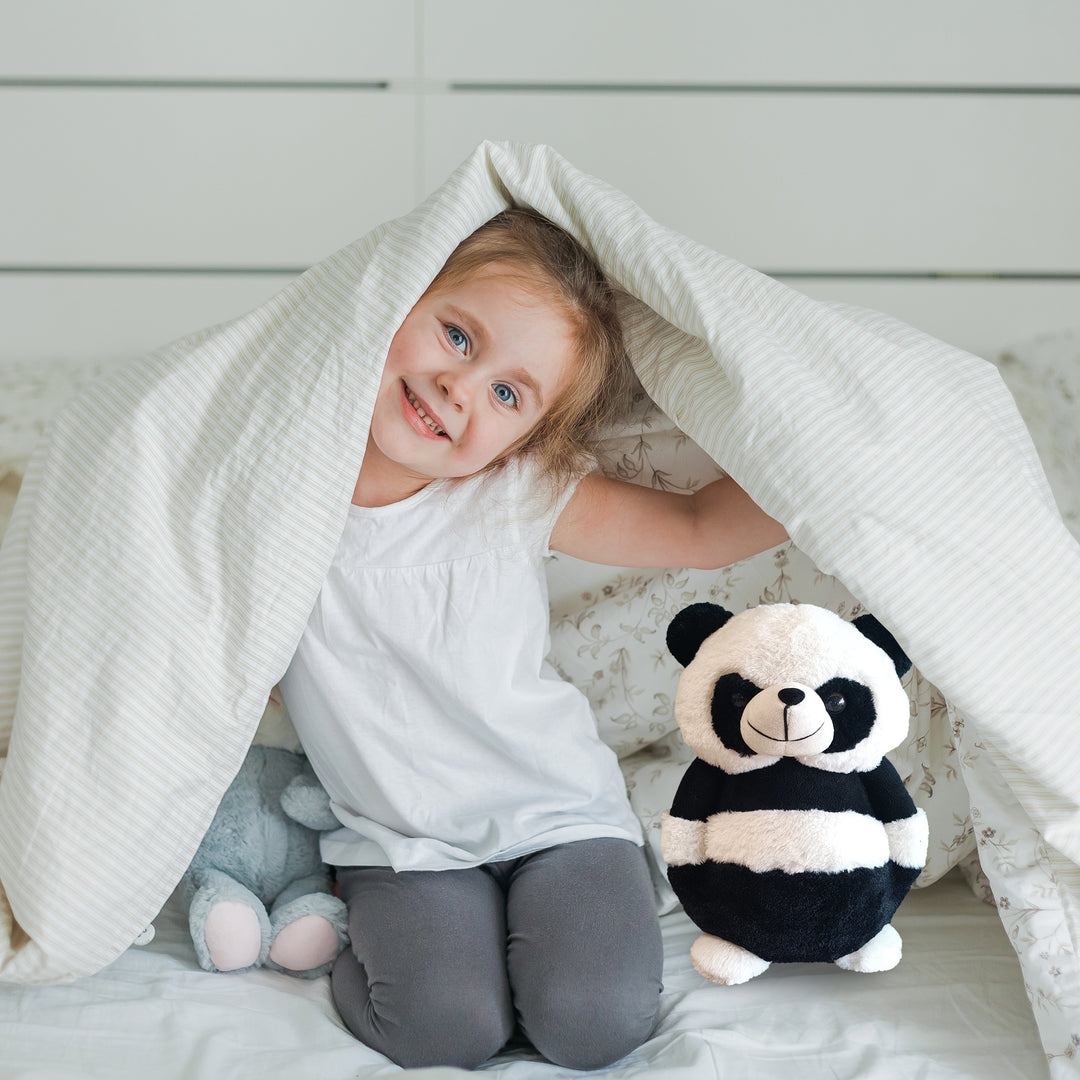 Webby Soft Animal Plush Sitting Panda Soft Toy | Teddy for Kids, 20cm