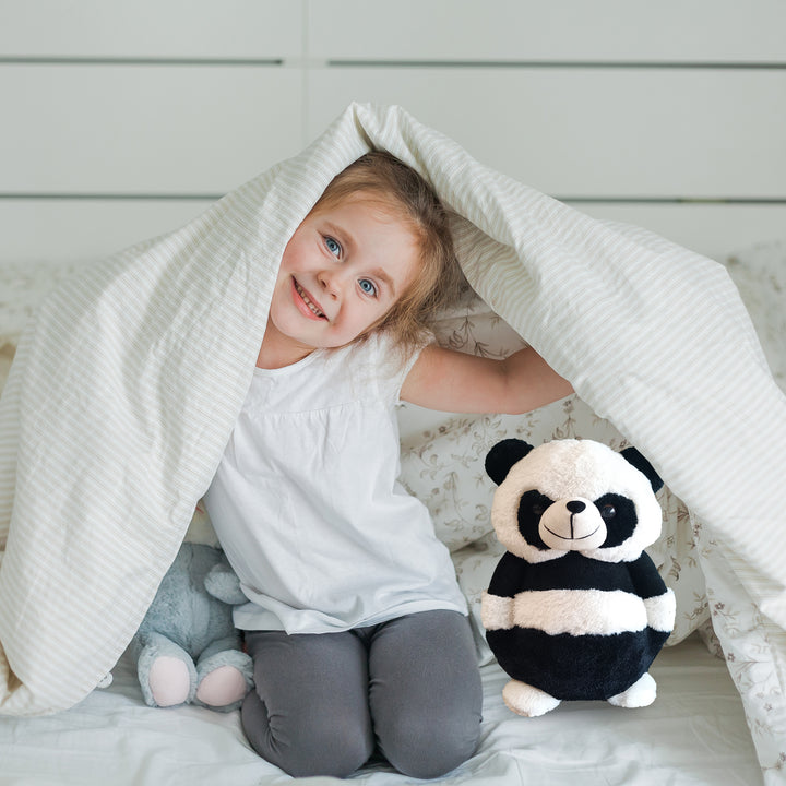 Webby Soft Animal Plush Sitting Panda Soft Toy | Teddy for Kids, 20cm