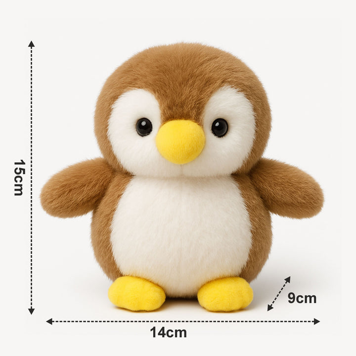 Webby Plush Penguin Soft Toy with Keychain | Stuffed Animal for Kids and Adults - 1 Piece