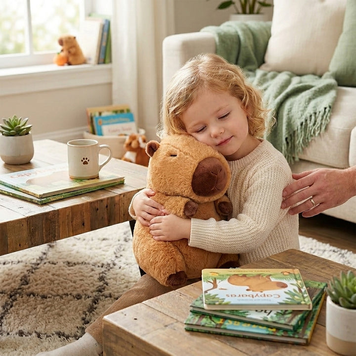 Webby Plush Capybara Soft Toy | Home Decor | Cute and Huggable Stuffed Animal | Birthday Gift for Kids