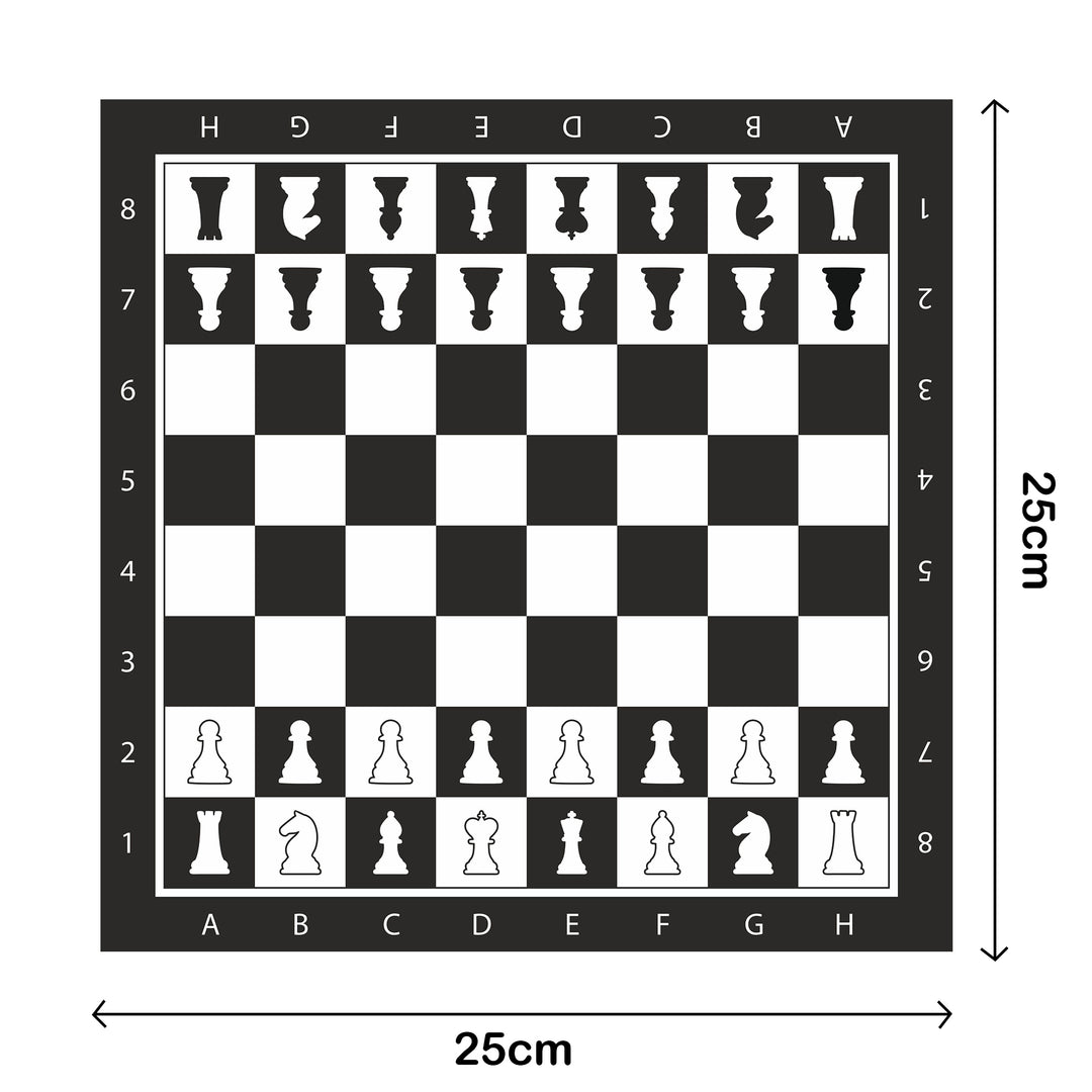 Webby Chess Board Game | Travel | Indoor | Family Game Set for Kids and Adults