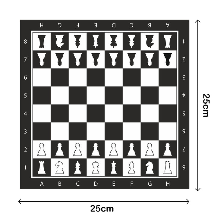 Webby Chess Board Game | Travel | Indoor | Family Game Set for Kids and Adults