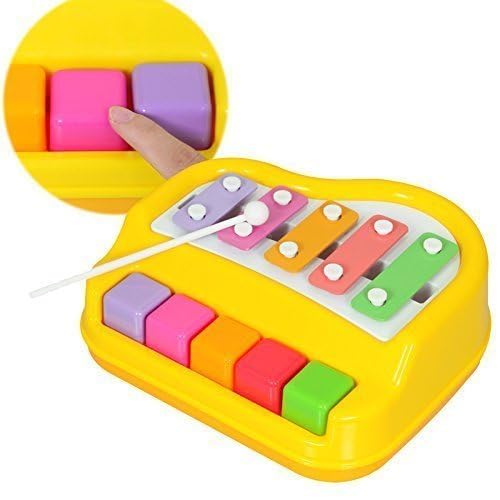 Webby Musical Xylophone and Mini Piano - Large