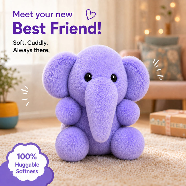 Webby Plush Cute and Adorable Elephant Soft Toy for Kids