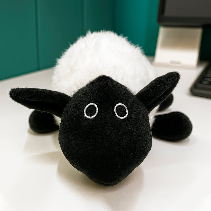 Webby Plush Adorable Sheep Soft Toys with Squeaker Sound | Stuffed Animals | Ideal Gift for New Born Kids