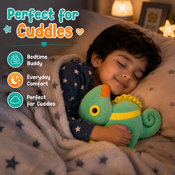 Webby Plush Chameleon Soft Toy Stuffed Animal for Kids