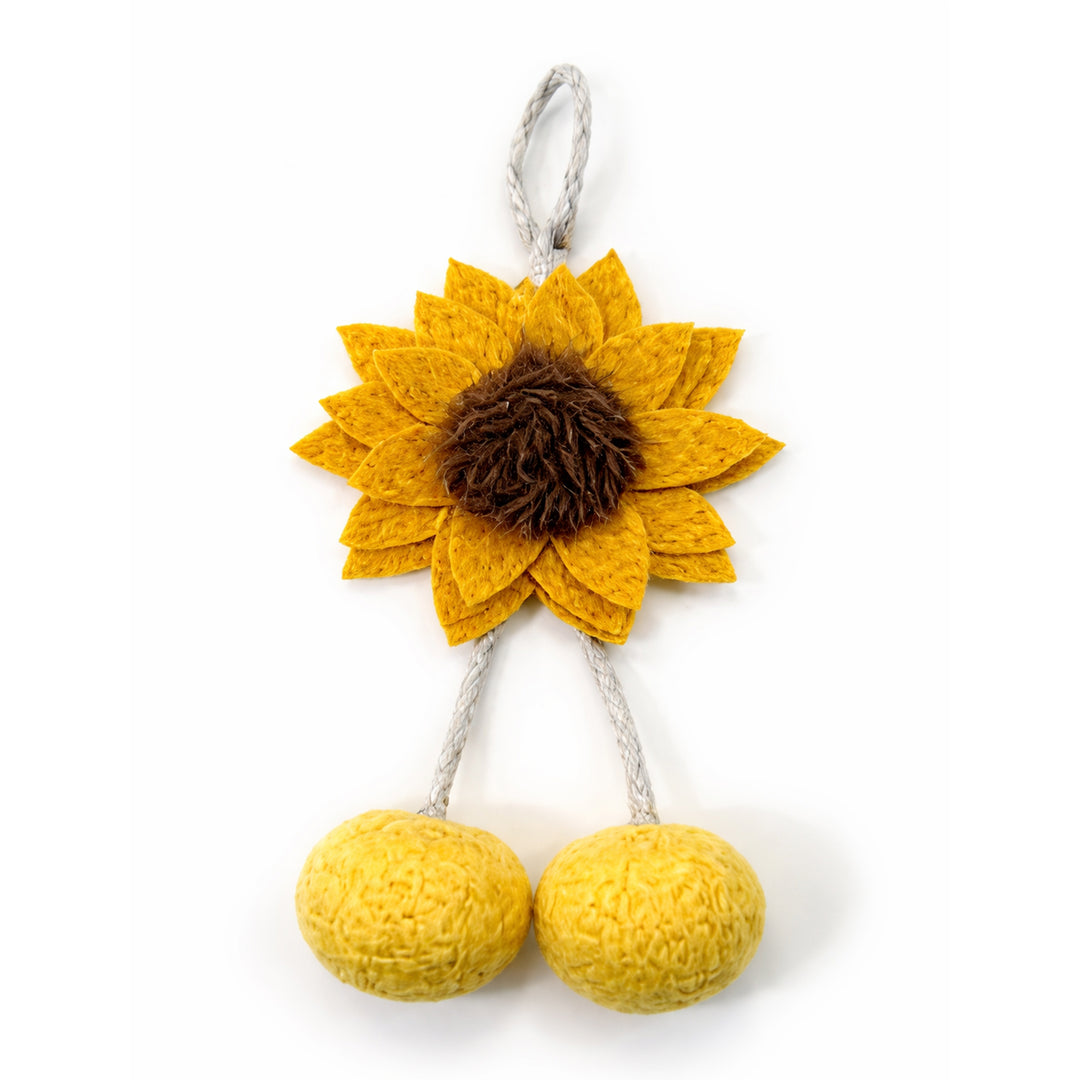 Webby Plush Keychain Sunflower Soft Toy | Stuffed Animal for Kids and Adults - 1 Piece