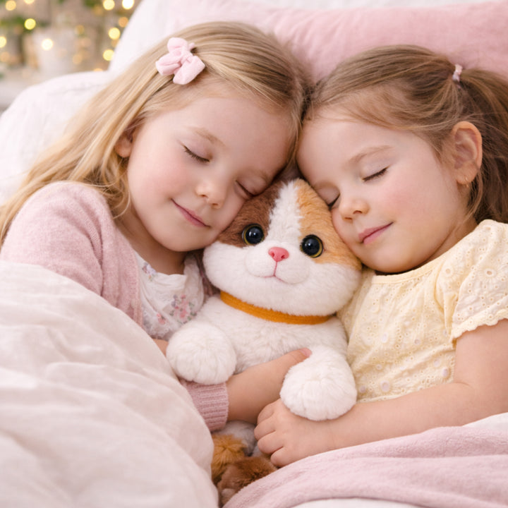 Webby Plush Adorable Calico Cat Soft Toy