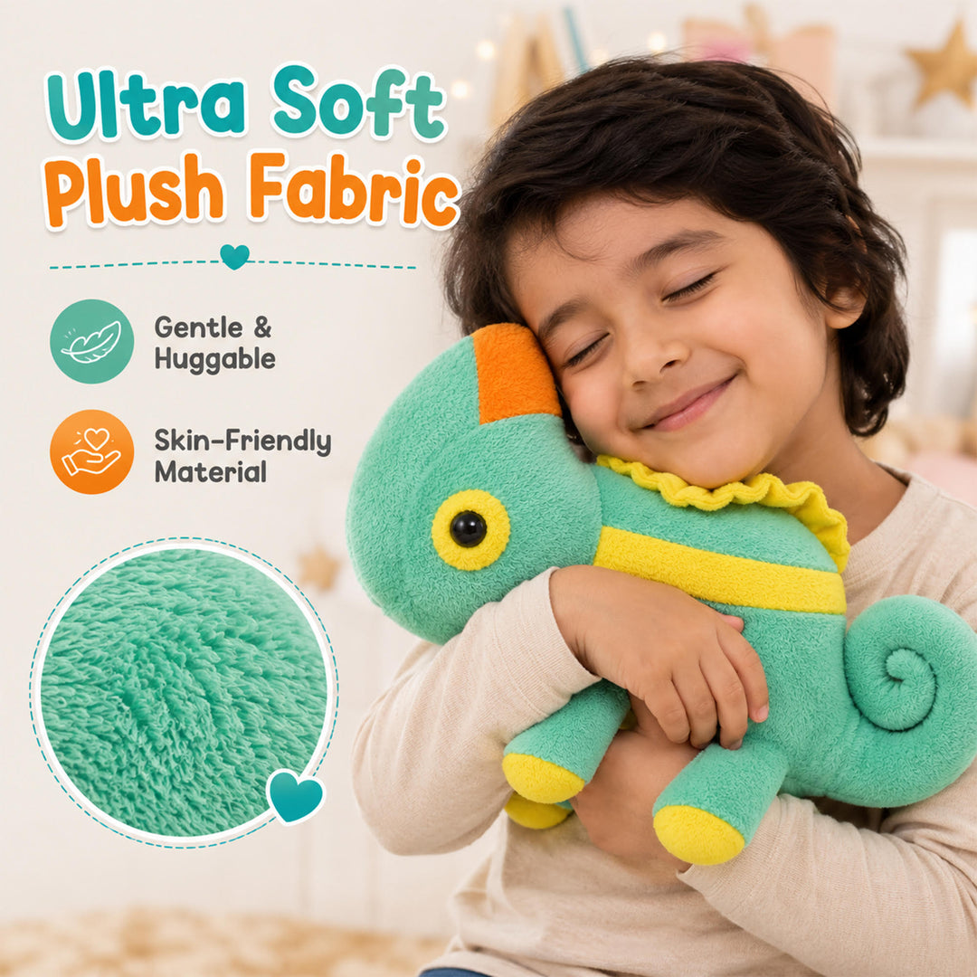 Webby Plush Chameleon Soft Toy Stuffed Animal for Kids