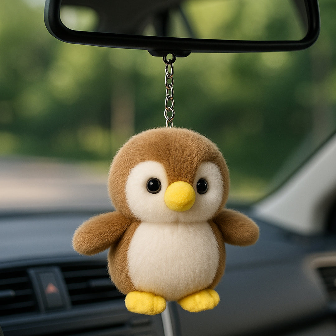 Webby Plush Penguin Soft Toy with Keychain | Stuffed Animal for Kids and Adults - 1 Piece