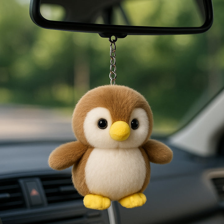 Webby Plush Penguin Soft Toy with Keychain | Stuffed Animal for Kids and Adults - 1 Piece