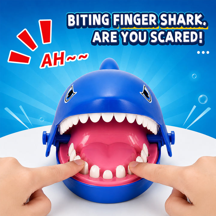 Webby Biting Shark Game for Kids | Ages 3+ Years, 1-4 Players, No Batteries Required
