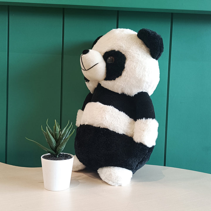 Webby Soft Animal Plush Sitting Panda Soft Toy | Teddy for Kids, 20cm