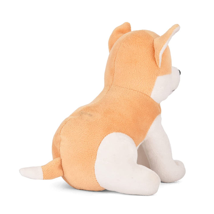 Webby Plush Husky Dog Stuffed Animal Puppy Soft Toy, Adorable Gifts for Kids and Adult, 20 CM (Beige)