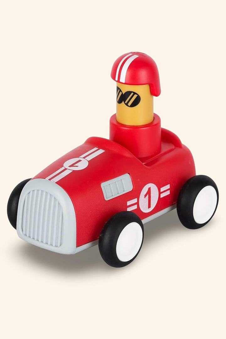 Webby Push and Go Racing Car | Friction Power Vehicles | Kids Play Set | Fun Vehicle | Baby's First Car | Push Along Toy for Kids