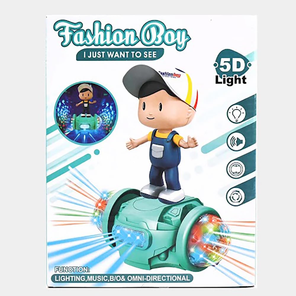 Webby Dancing Boy Musical Toy with Lights