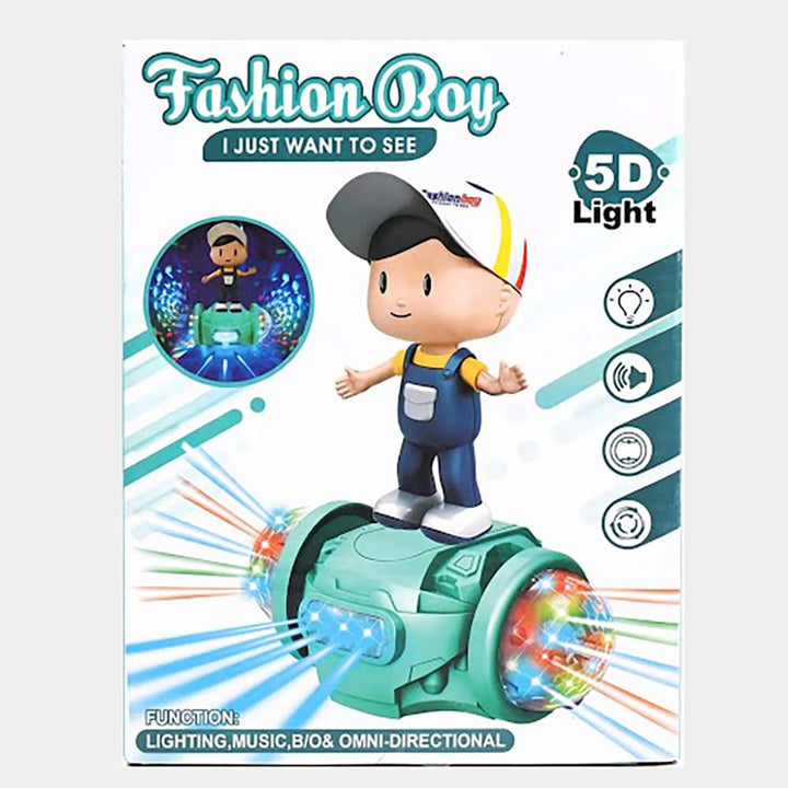 Webby Dancing Boy Musical Toy with Lights