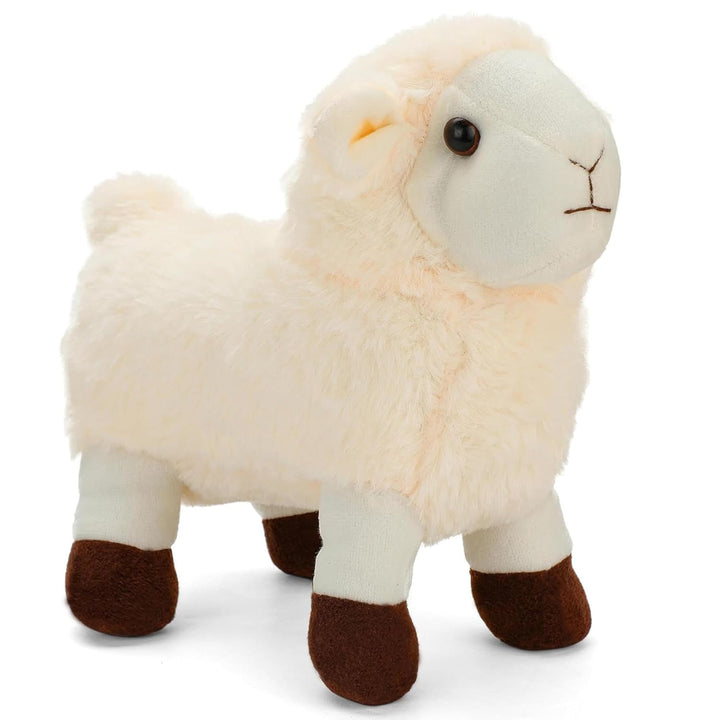 Webby Plush Adorable Standing Sheep Soft Toys for Kids (20 CM)