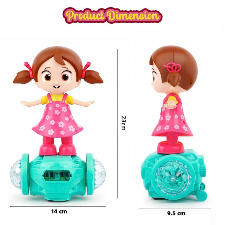Webby Dancing Girl Musical Toy with Lights