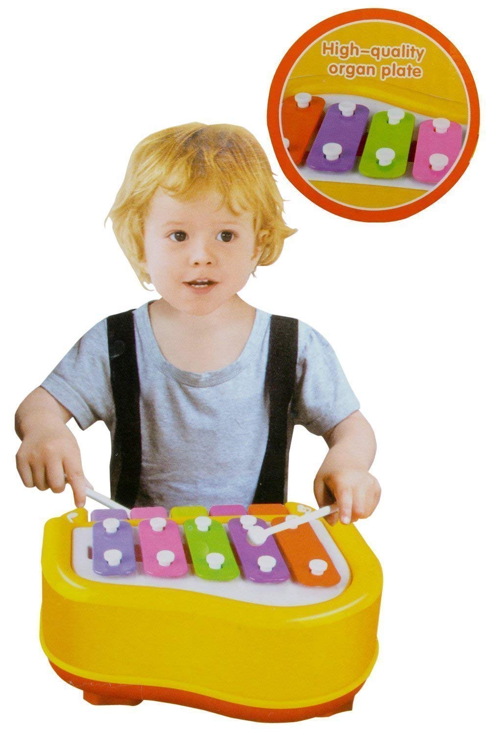 Webby 2 in 1 Baby Piano Xylophone Toy