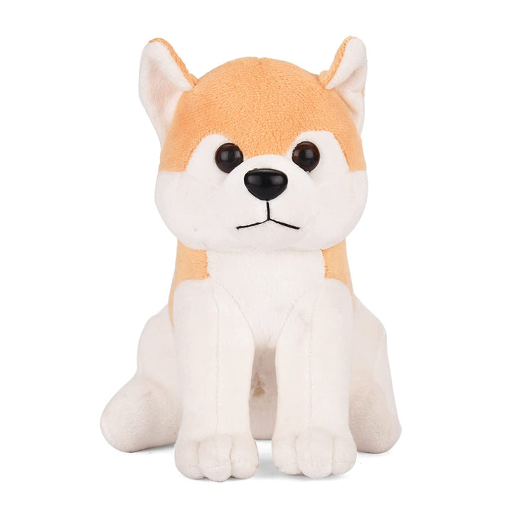 Webby Plush Husky Dog Stuffed Animal Puppy Soft Toy, Adorable Gifts for Kids and Adult, 20 CM (Beige)