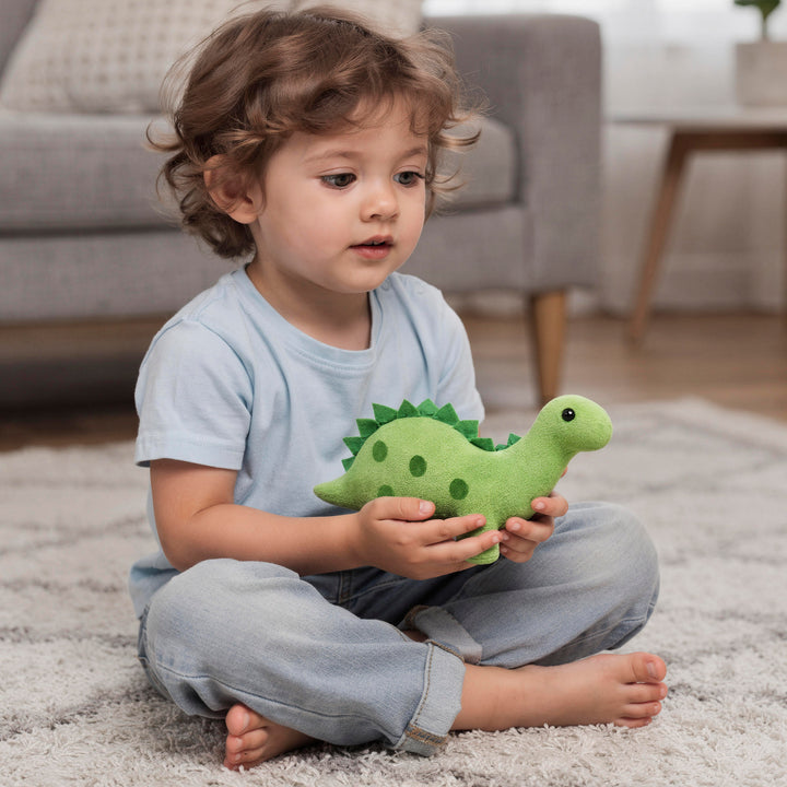 Webby Green Soft Dinosaur Plush Stuffed Toy for Kids and Adults