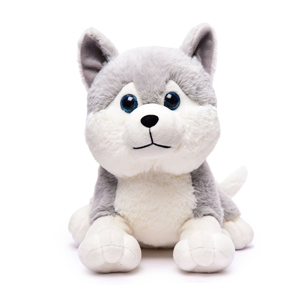 Webby Plush Husky Dog Stuffed Animal Puppy Soft Toy, 30CM