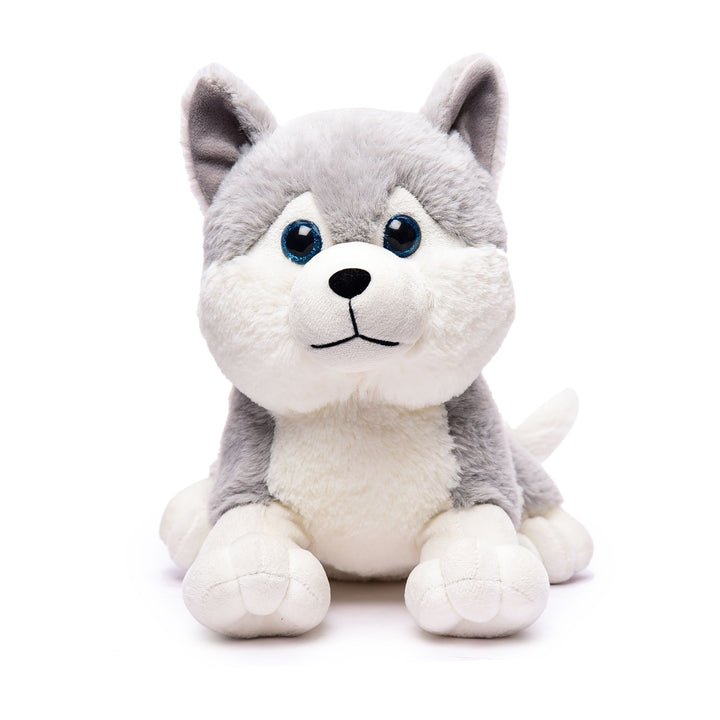Webby Plush Husky Dog Stuffed Animal Puppy Soft Toy, 30CM