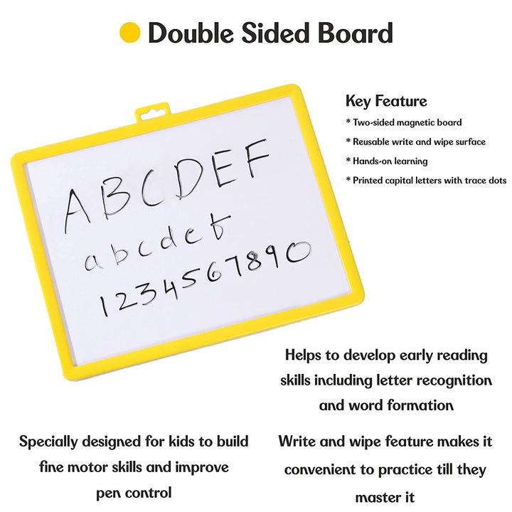 Webby Magnetic Alphabets and Numbers with Double Sided Board