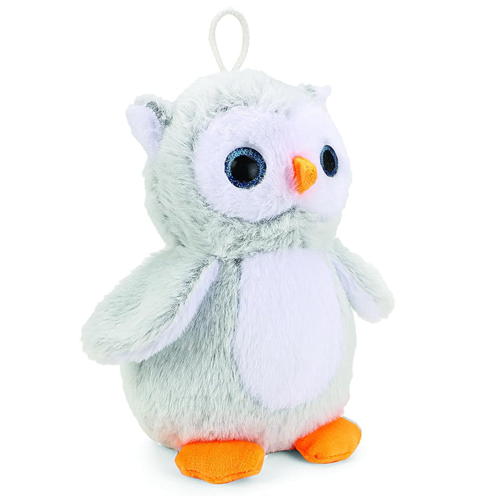 Webby Combo of 2 Plush Husky Dog and Owl Stuffed Animal | Soft Toys, Teddy Bear for Kids