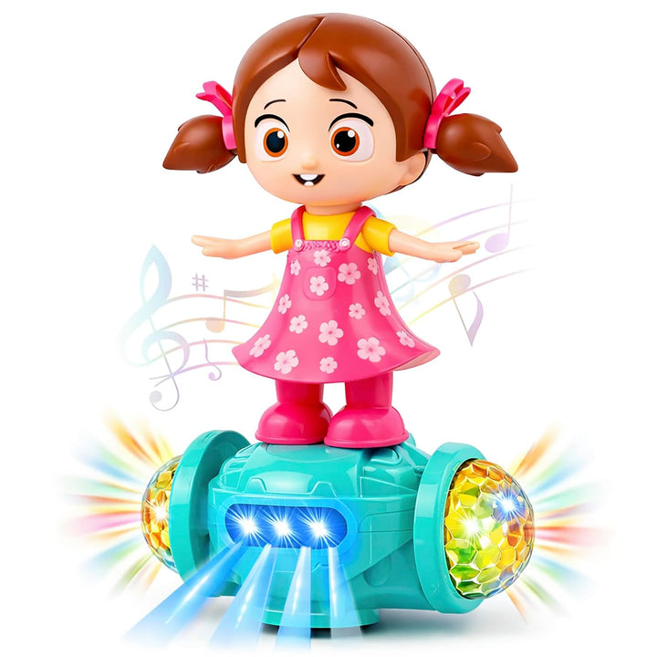 Webby Dancing Girl Musical Toy with Lights