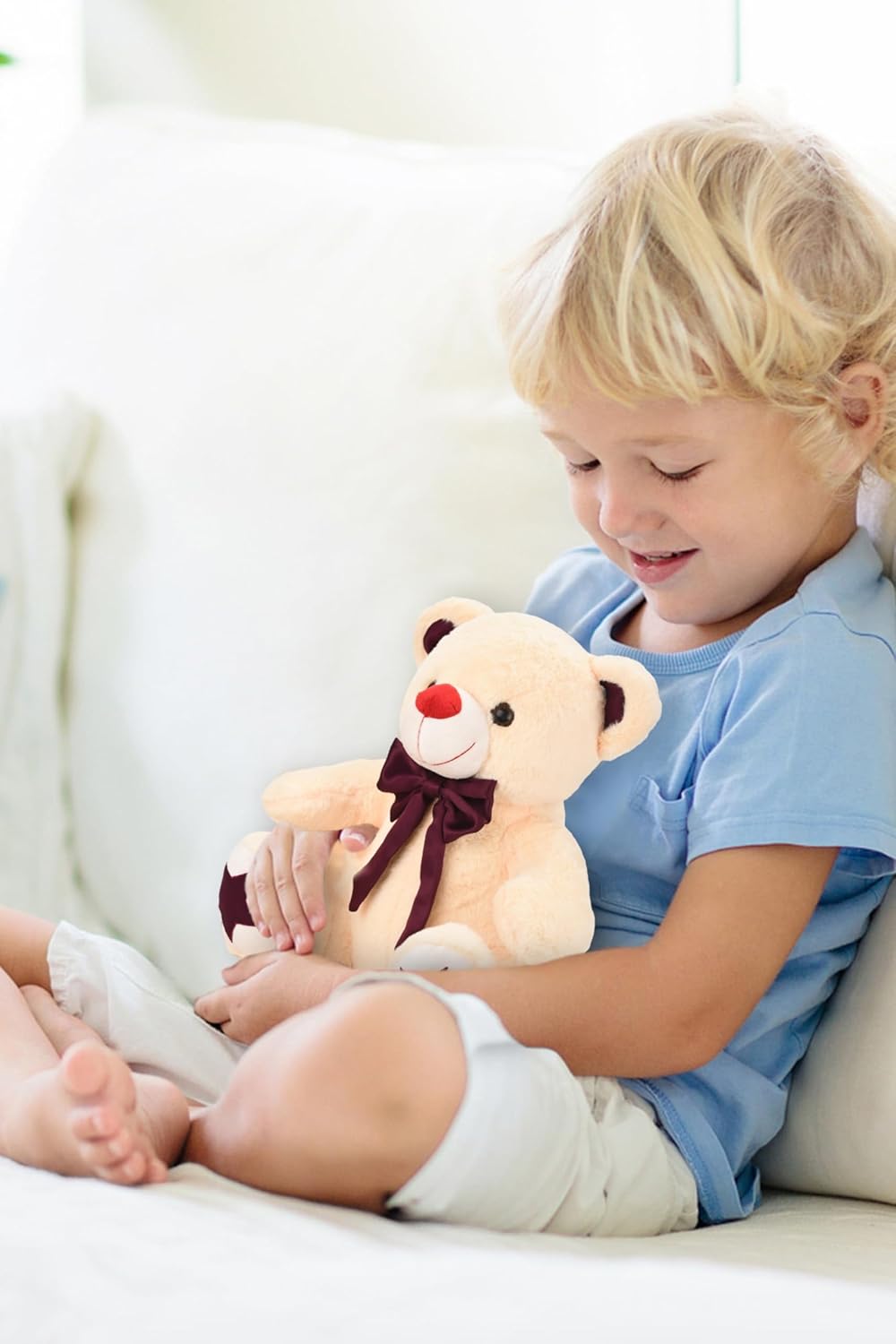 Webby Plush Cute and Adorable Teddy Bear with Star Paw