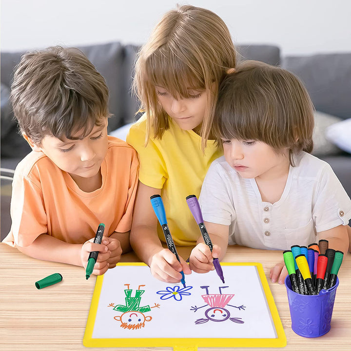 Webby Magnetic Alphabets and Numbers with Double Sided Board