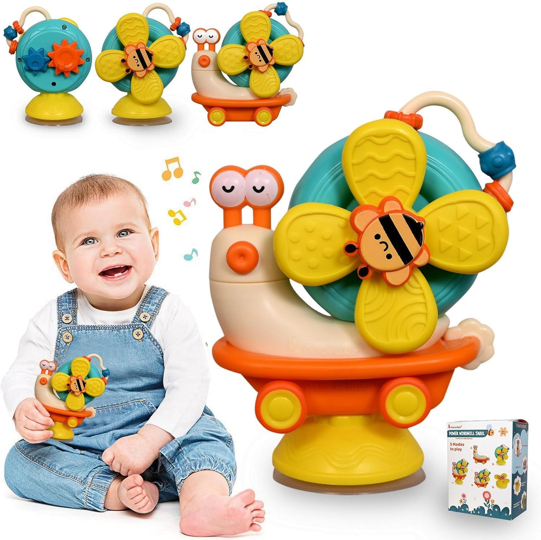 Webby Windmill Snail Toy for Newborn and Toddlers