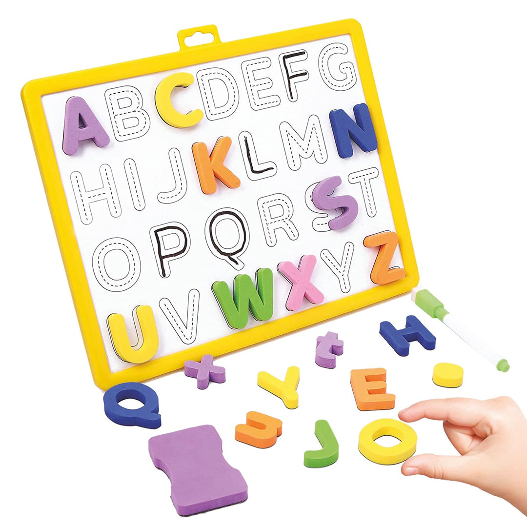 Webby Magnetic Alphabets and Numbers with Double Sided Board