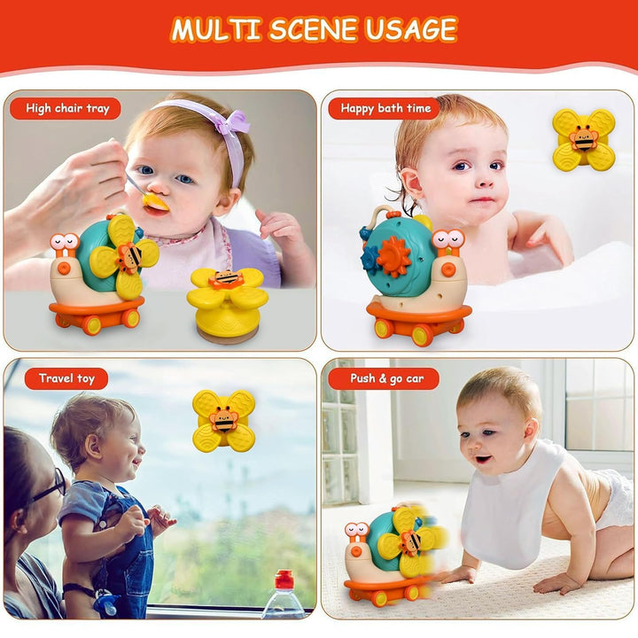 Webby Windmill Snail Toy for Newborn and Toddlers