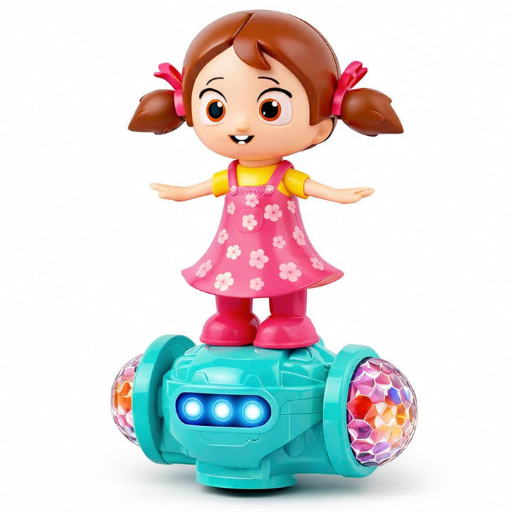 Webby Dancing Girl Musical Toy with Lights